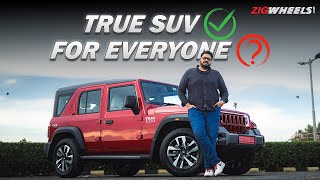 Mahindra Thar Roxx Review  The Do It All SUV…Almost [upl. by Sitrik]