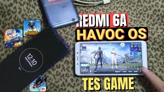 Tes Game Di Redmi 6A Rom Havoc Os 416  Redmi 6A Android 11 Tes game [upl. by Martz]