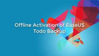 Offliine activation of EaseUS Todo Backup [upl. by Zola]