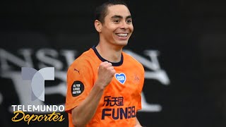 Miguel Almirón hace un golazo  Bournemouth vs Newcastle United 14  Telemundo Deportes [upl. by Ayotel]