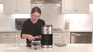 Cuisinart®  How to clean your Cuisinart Coffeemaker [upl. by Duwad]