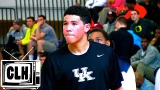 Devin Booker scores 42 points in 1st game at High School OT  Kentucky Recruiting Class 2014 [upl. by Canale645]