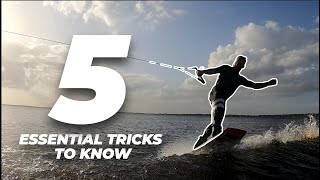 5 Tricks You Can Do Behind Any Boat  The Wake Channel [upl. by Acisse]