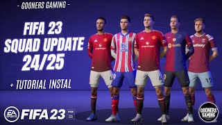 FIFA 23 SUMMER TRANSFER UPDATE 2425  MOD VIP3ER  TUTORIAL INSTAL  FIFA 23 PC fifa23 [upl. by Presley]