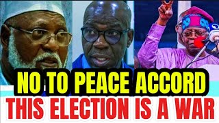 This Is A War Edon State Governor Opt Out Of Election Peace Accord revolutionnow [upl. by Niawtna167]