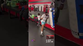 Jaron Ennis explodes on heavy bag at 1AM [upl. by Aimerej20]