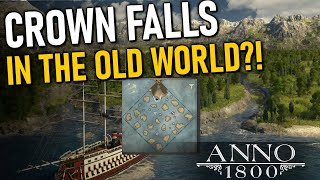 OLD WORLD CROWN FALLS  NATE Custom Mod  Anno 1800 [upl. by Fidellas]