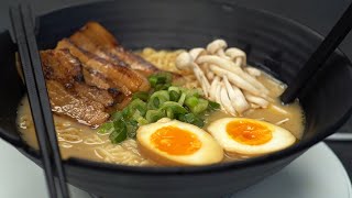 Como hacer BIEN RAMEN desde cero  Tonkotsu Ramen [upl. by Iorio400]