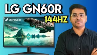 LG Ultragear 27GN60R Full HD Gaming Monitor Review In Hindi [upl. by Ydna]