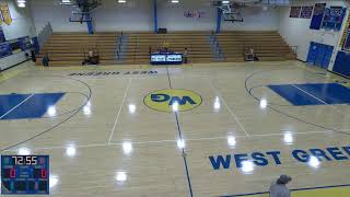 West Greene High School vs Monessen High School 7amp8 Boys Basketball [upl. by Ecnerewal]