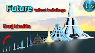 Future tallest building size comparison 3D animation  Future building project  trending building [upl. by Drannek756]