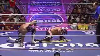 La Sombra vs Volador Jr NWA Welterweight title [upl. by Siramad]