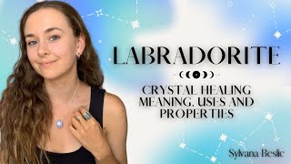 LABRADORITE 🦋 Crystal Healing Meaning Uses and Properties Zodiac signs Chakra healing… [upl. by Gnouhc]