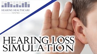 Hearing Loss Simulation  Whats It Like [upl. by Torrie404]