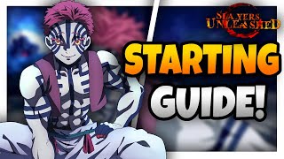 Slayers Unleashed Starting Guide  Tutorial for Beginners [upl. by Willcox171]