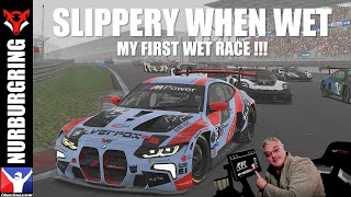 Slippery when wet Nürburgring BMW M4 GT3 Silverfox95 iRacing [upl. by Olocin]