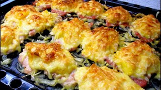 Самый вкусный рецепт мяса пофранцузски Под такой шубкой любое мясо будет изумительным [upl. by Anailuy]