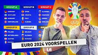 🏆 EK 2024 VOORSPELLEN met BAS amp SULEY [upl. by Hillari]