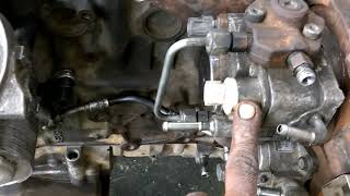 Nissan navara YD25 engine common real pump fittingseevali auto mobile work shop0765733481 [upl. by Eeb]