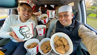 KFC Fried Chicken Eating Challenge  11 KFC Chicken Value Buckets  Mubashir  Village Food Secrets [upl. by Ender]