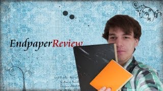 Ein Buch selber binden  Tutorial  EndpaperReview [upl. by Ailsun]