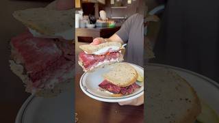 Trying the most famous sandwich in LA PT2 📍Langer’s Deli sandwich pastrami deli food [upl. by Llevart629]