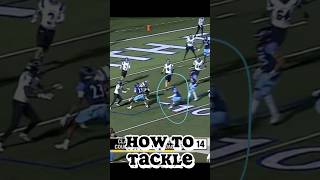 How to tackle Johnson vs Clark Texas HS Football footballhighlights highschoolfootball [upl. by Kcajyllib]