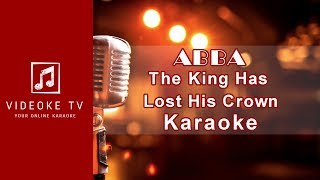 🎤 Abba  The King Has Lost His Crown Karaoke  Videoke TV 🎤 [upl. by Boothe]