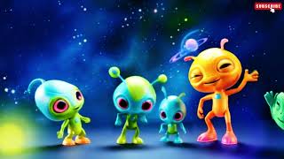 Alien Gizus Amazing Discovery  Finding a Hobby to Make Others Smile  Kids Story [upl. by Yrekcaz]