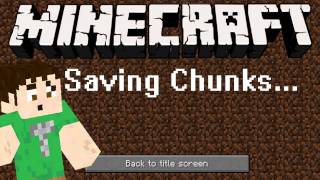 Minecraft  SAVING CHUNKS [upl. by Surbeck]