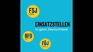 einjahrfreiwilligde – FSJ  BFD Stellen in ganz Deutschland [upl. by Svend]