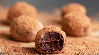 Easy Chocolate Truffles 4 Ways [upl. by Kevan982]