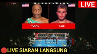 🔴Live Streaming‼️MIKE TYSON VS JAKE PAUL  Tinju Dunia Hari Ini 2024 [upl. by Odrareg]