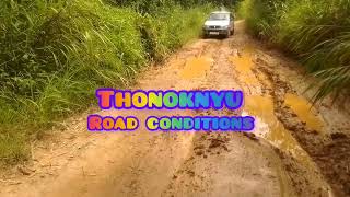 JOURNEY SHORT EXPLOREKIPHIRE TO THONOKNYU TOWN VERY BAD CONDITION OF ROADS ESTERN AREA [upl. by Eirtemed]