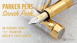 4000 Jubilee Pen  First look at new 2022 Parker Pens [upl. by Bergerac]