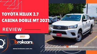 Toyota Hilux 27 Cabina Doble MT 2021 [upl. by Hcone]