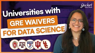 GRE Waiver For MS in Data Science in US  Universities Waiving GRE For Fall 2024  MS in USA Yocket [upl. by Aytnahs]