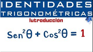 Identidades Trigonométricas  Introducción [upl. by Dulcinea421]