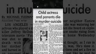 The Short Life of Judith Barsi teaser rip truecrime [upl. by Jenny208]