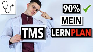 TMS Mit DIESEM LERNPLAN 90  TMSMedizinertest 2021 [upl. by Mosier]