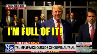 Trump SURRENDERS At Trial With Controversial Announcement [upl. by Einama]