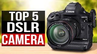 TOP 5 Best DSLR Camera 2024 [upl. by Odlaniger]