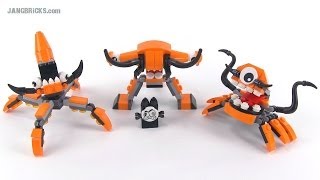 LEGO Mixels Series 2 Flexers Kraw Tentro amp Balk reviewed [upl. by Yorled651]