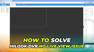 How To Fix Hilook DVR Live View Issue in Web Browser [upl. by Inat]