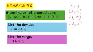 Domain and range [upl. by Aittam206]