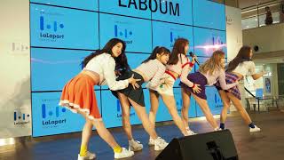 190424 LABOUM ラブーム라붐 quotBow Wowquot Lalaport [upl. by Darby391]