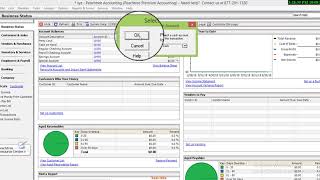 how to set up global option lesson 8 Peachtree accounting tutorial in ahmaric [upl. by Hesta]