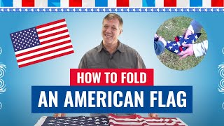 How to Fold an American Flag [upl. by Natal]