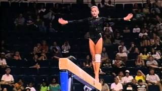 Dominique Moceanu  Balance Beam  1998 US Gymnastics Championships  Women  Day 1 [upl. by Atnek]