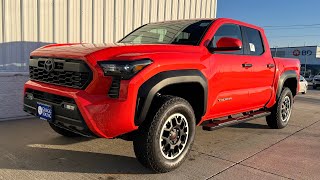 2024 Toyota Tacoma TRD OffRoad Solar Octane With Boulder Interior [upl. by Aevin]